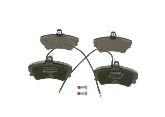комплект спирачно феродо, дискови спирачки BOSCH               
