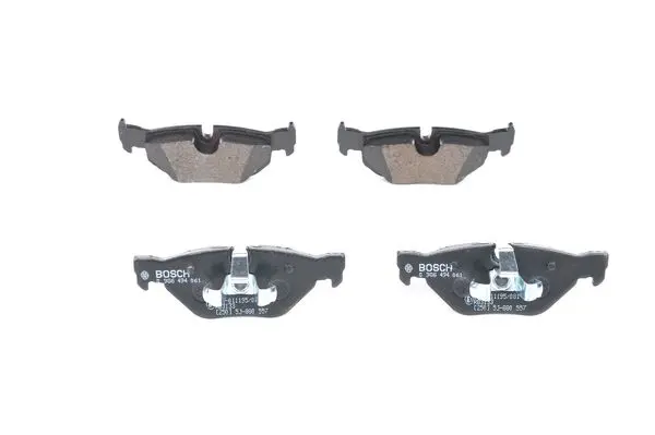 комплект спирачно феродо, дискови спирачки BOSCH               