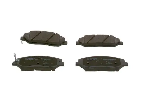 комплект спирачно феродо, дискови спирачки BOSCH               