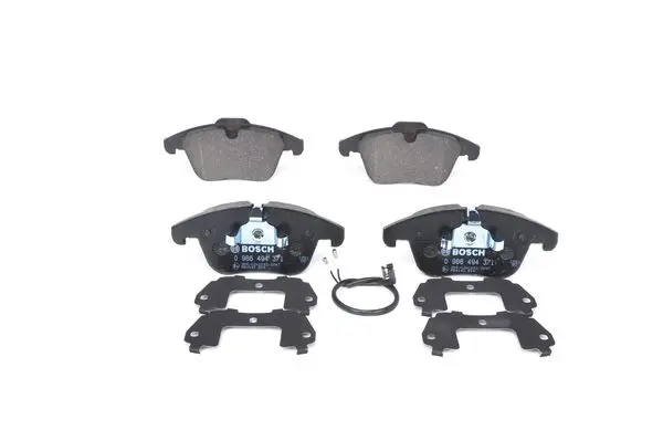 комплект спирачно феродо, дискови спирачки BOSCH               