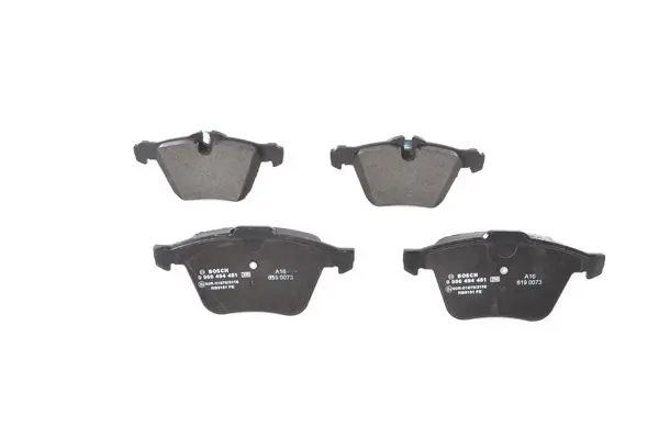 комплект спирачно феродо, дискови спирачки BOSCH               