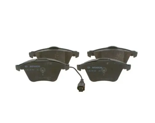 комплект спирачно феродо, дискови спирачки BOSCH               