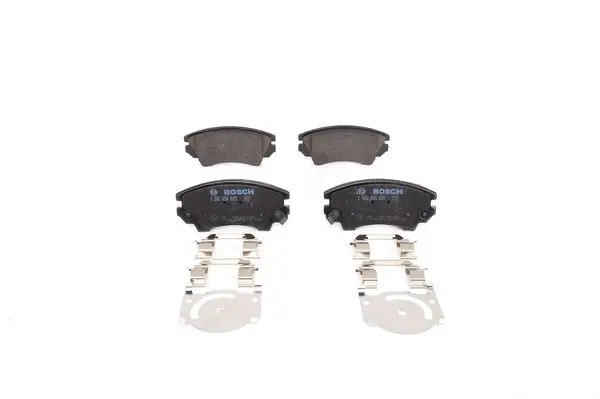комплект спирачно феродо, дискови спирачки BOSCH               