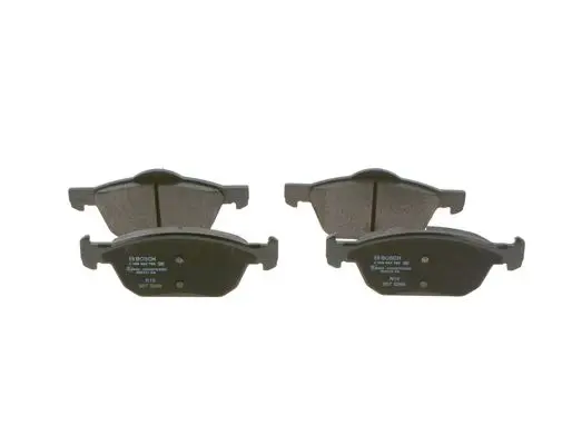 комплект спирачно феродо, дискови спирачки BOSCH               