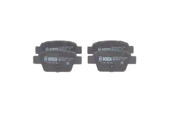 комплект спирачно феродо, дискови спирачки BOSCH               