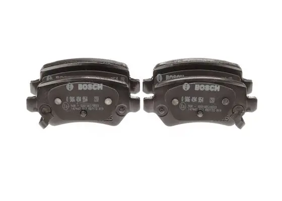комплект спирачно феродо, дискови спирачки BOSCH               