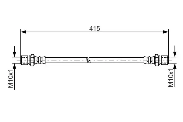 спирачен маркуч BOSCH               