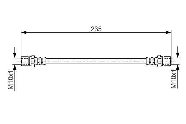 спирачен маркуч BOSCH               