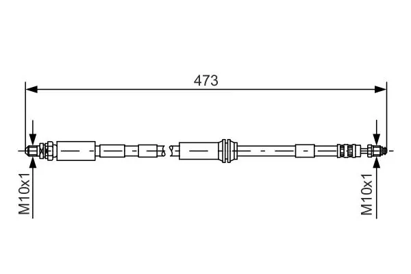 спирачен маркуч BOSCH               