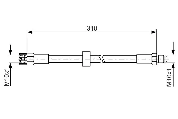 спирачен маркуч BOSCH               