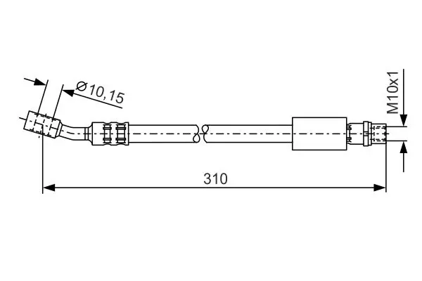 спирачен маркуч BOSCH               