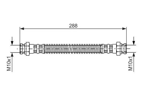 спирачен маркуч BOSCH               