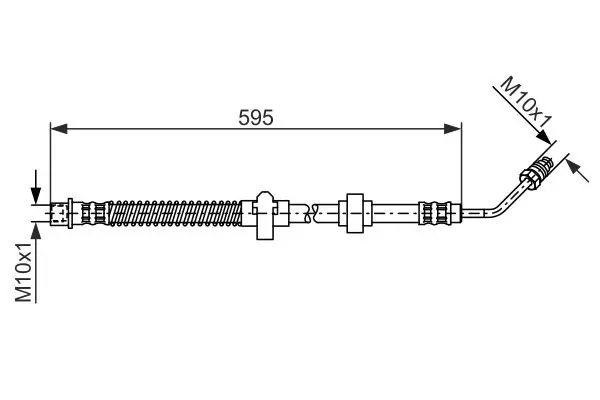 спирачен маркуч BOSCH               