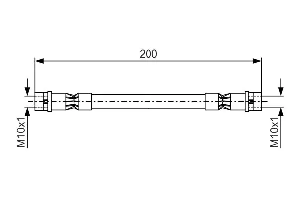 спирачен маркуч BOSCH               
