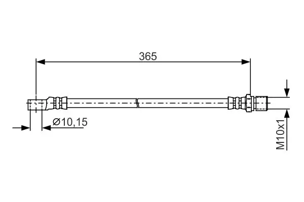 спирачен маркуч BOSCH               