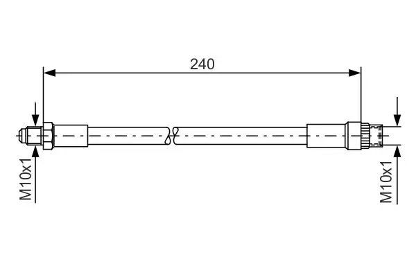спирачен маркуч BOSCH               