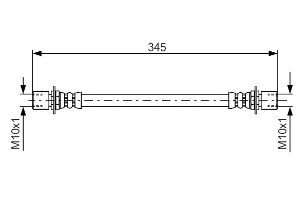 спирачен маркуч BOSCH               