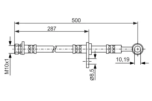 спирачен маркуч BOSCH               