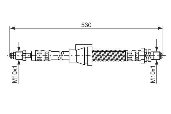 спирачен маркуч BOSCH               