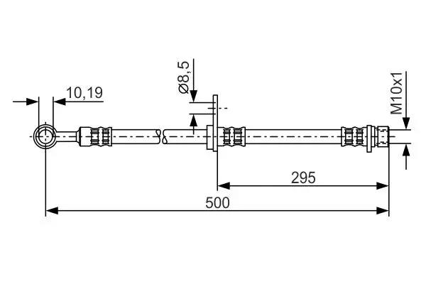 спирачен маркуч BOSCH               