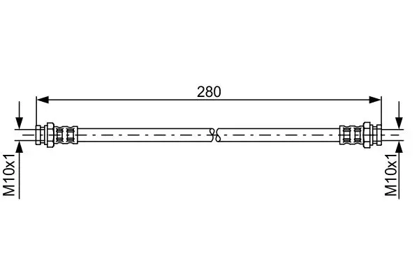 спирачен маркуч BOSCH               