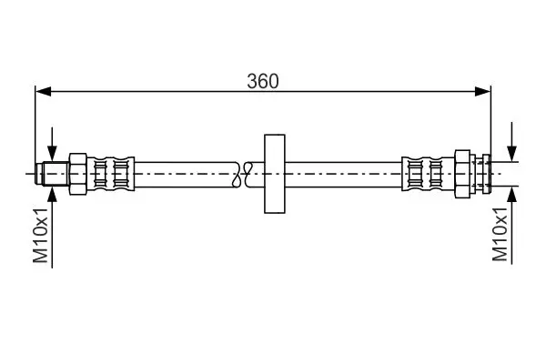 спирачен маркуч BOSCH               