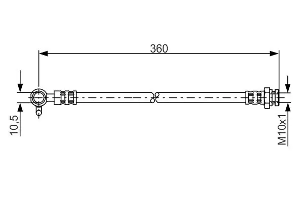 спирачен маркуч BOSCH               