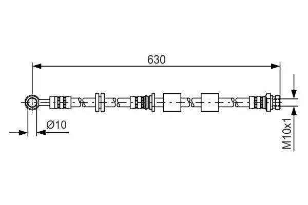 спирачен маркуч BOSCH               