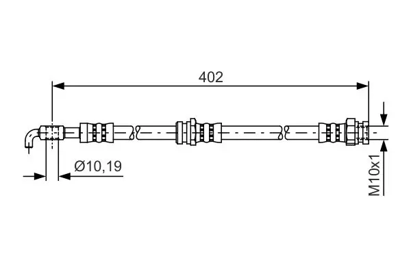 спирачен маркуч BOSCH               