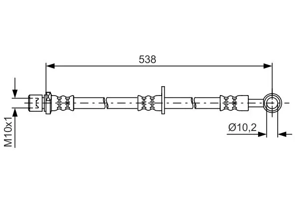 спирачен маркуч BOSCH               