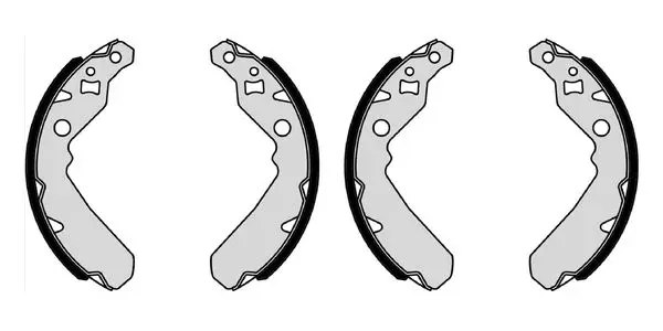 комплект спирачна челюст BOSCH               