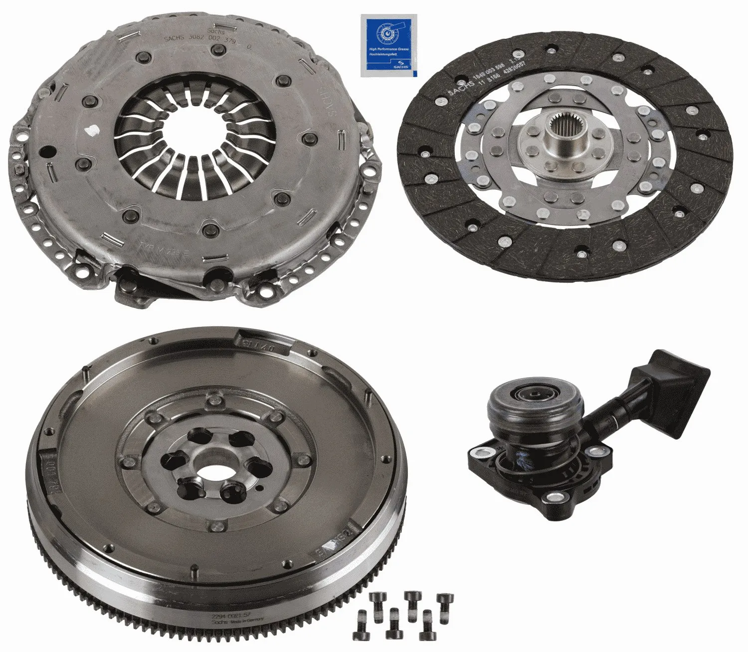 DMF Module XTend plus CSC , комплект съединител SACHS