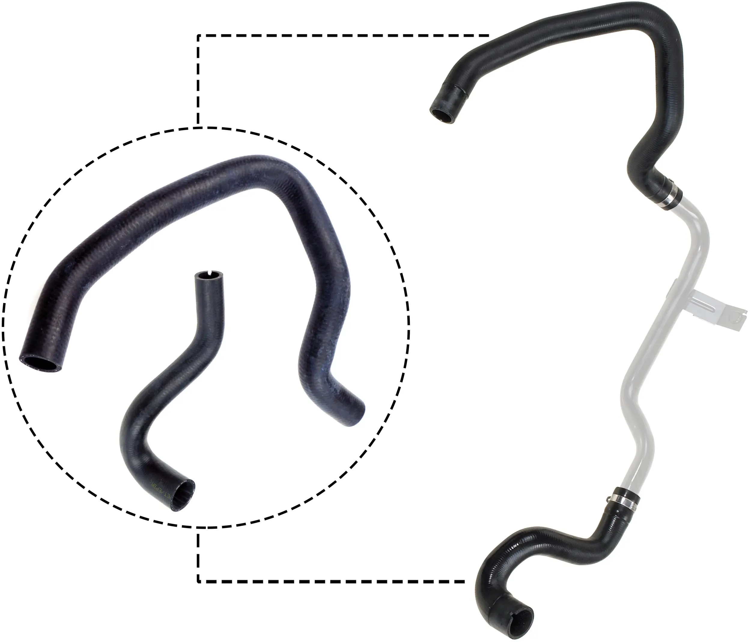 маркуч на радиатора GATES               