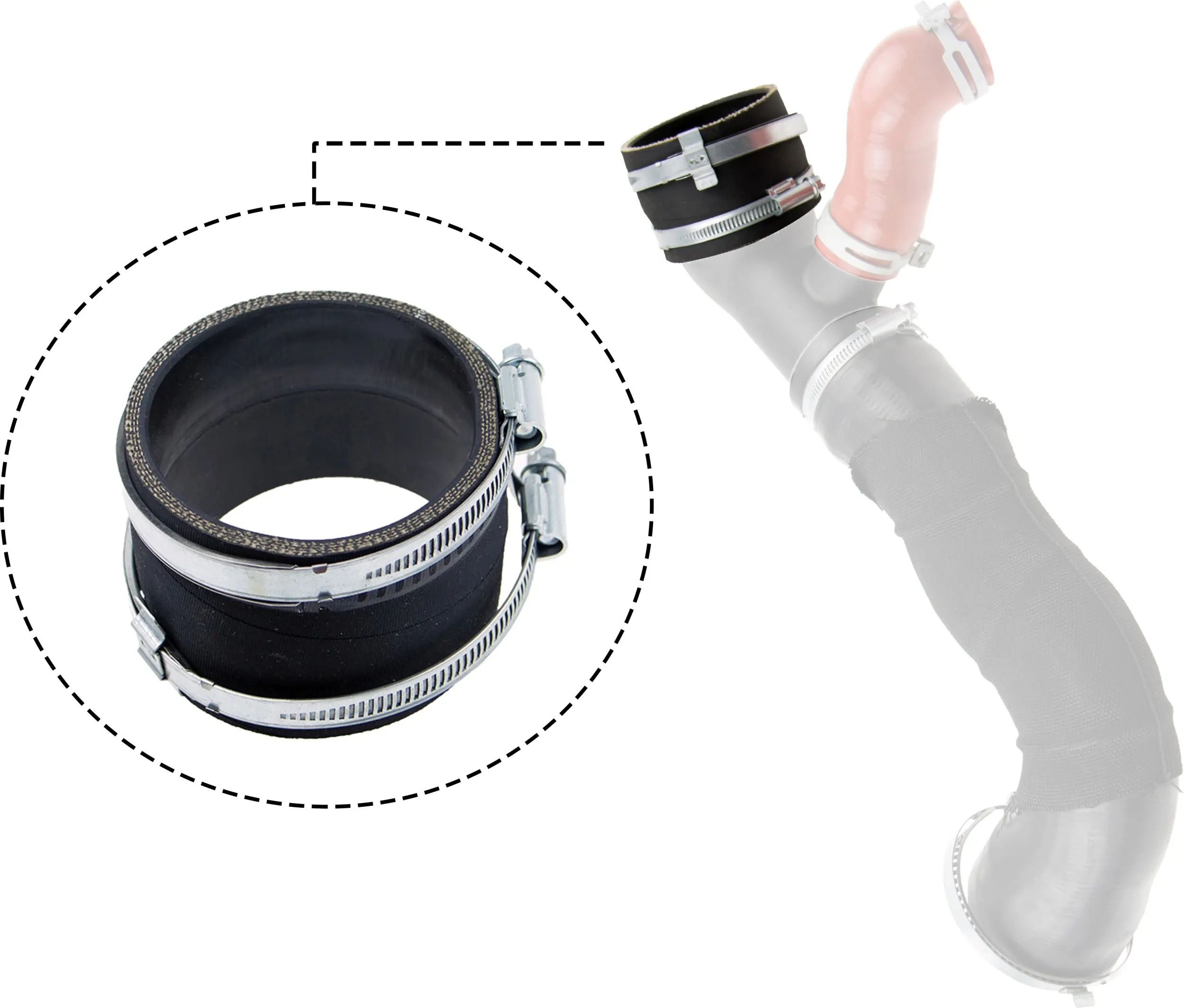 въздуховод за турбината GATES               