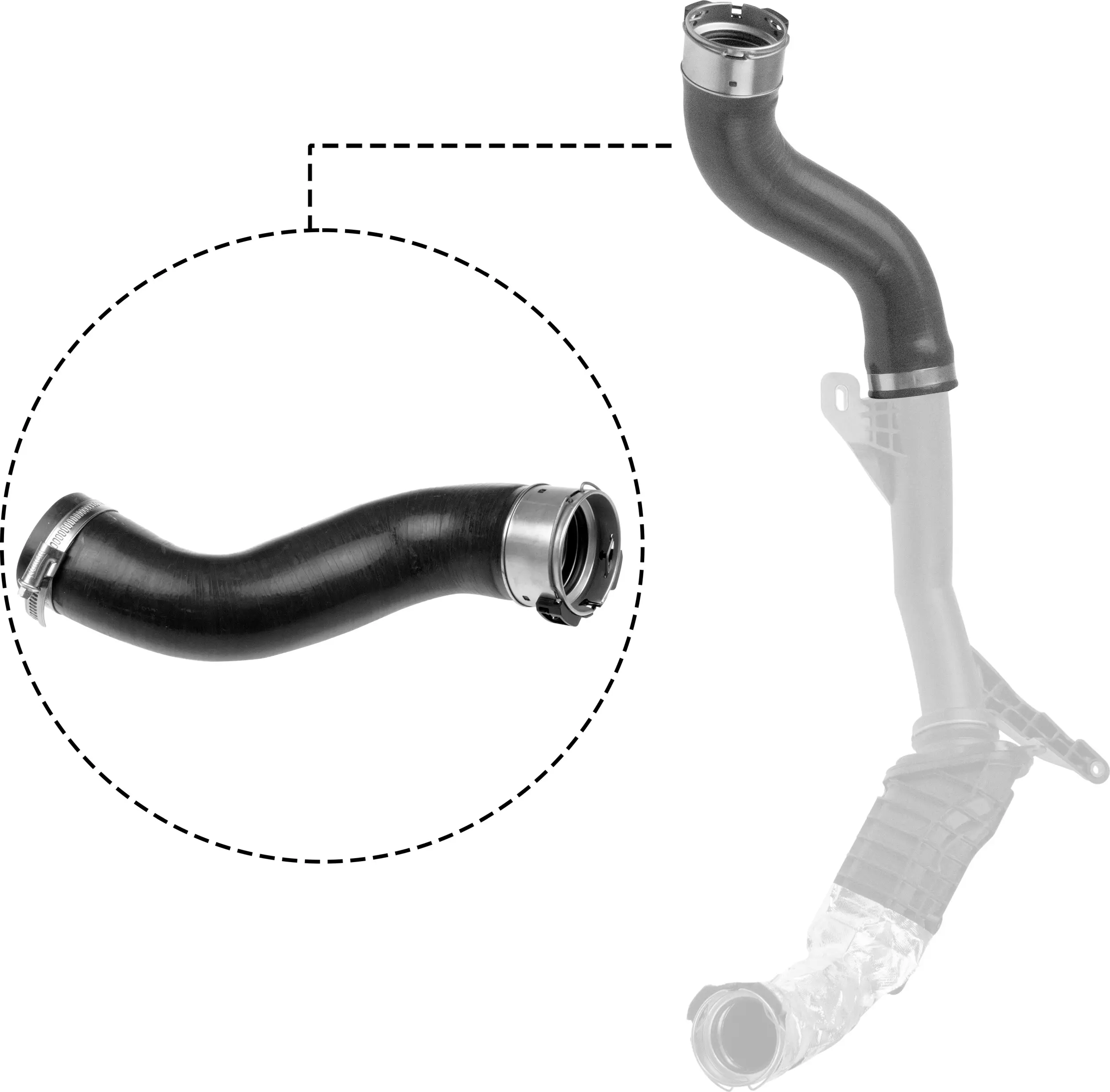 въздуховод за турбината GATES               