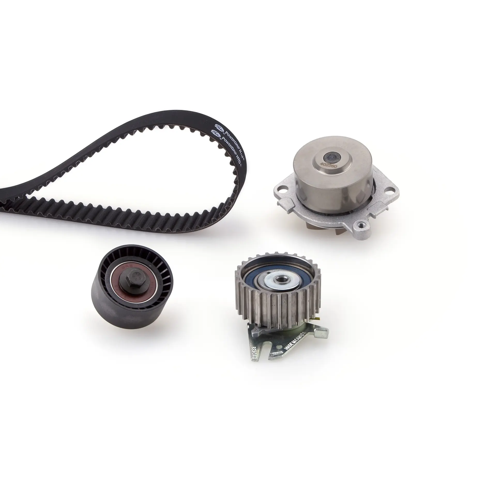 водна помпа- к-кт ангренажен ремък GATES               