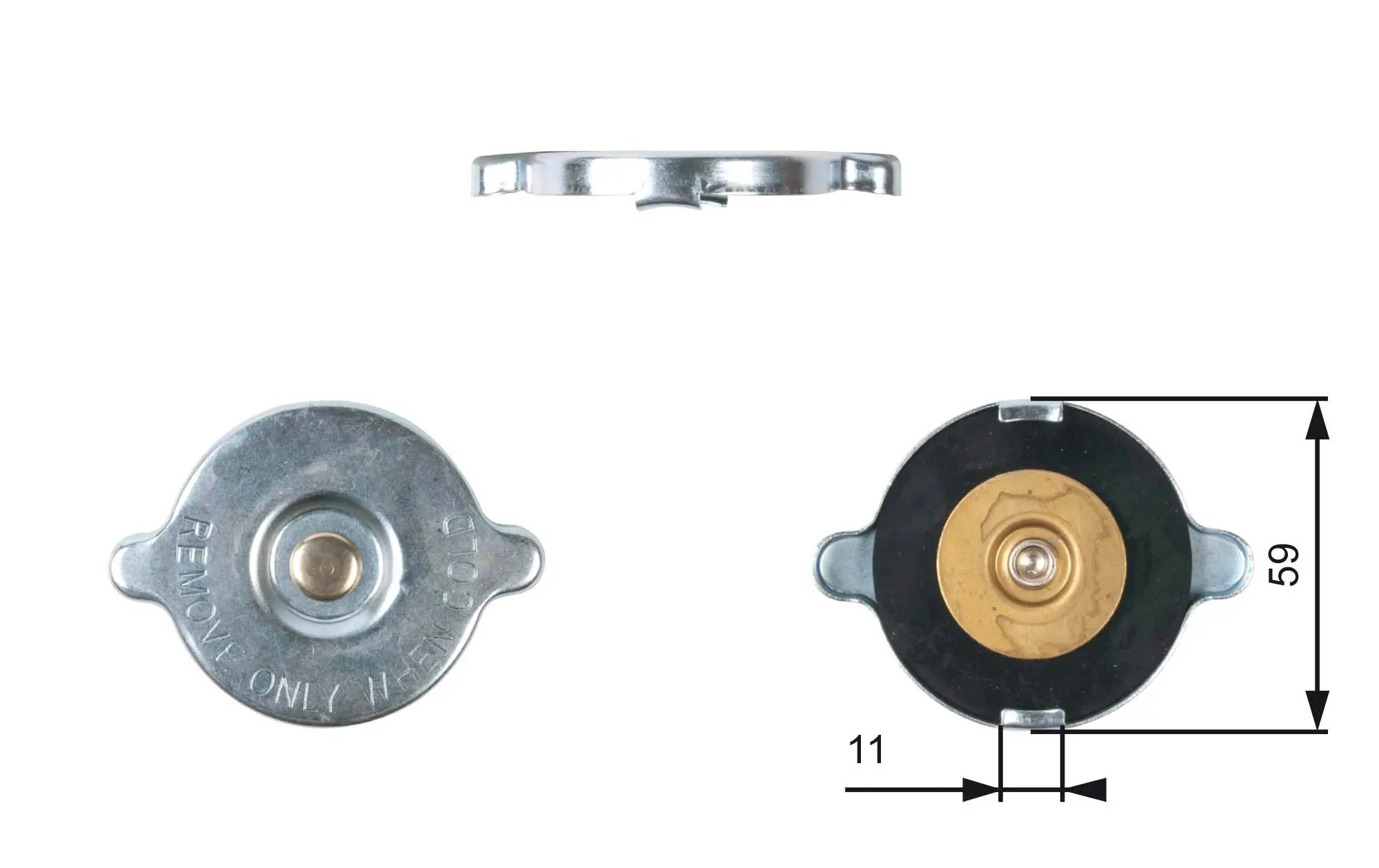 капачка, радиатор GATES               