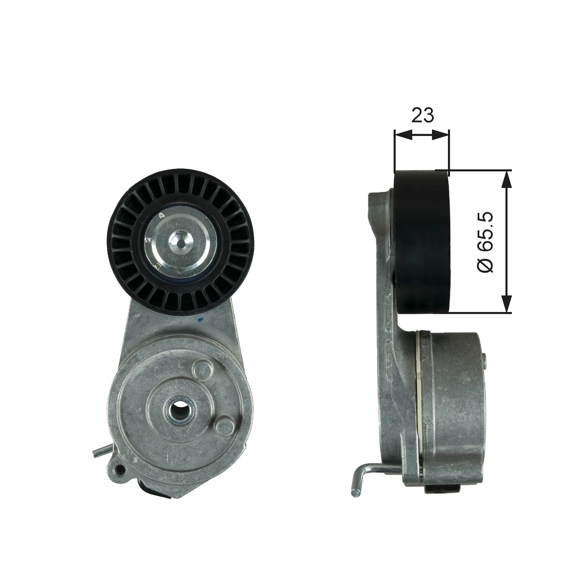 ремъчен обтегач, пистов ремък GATES               