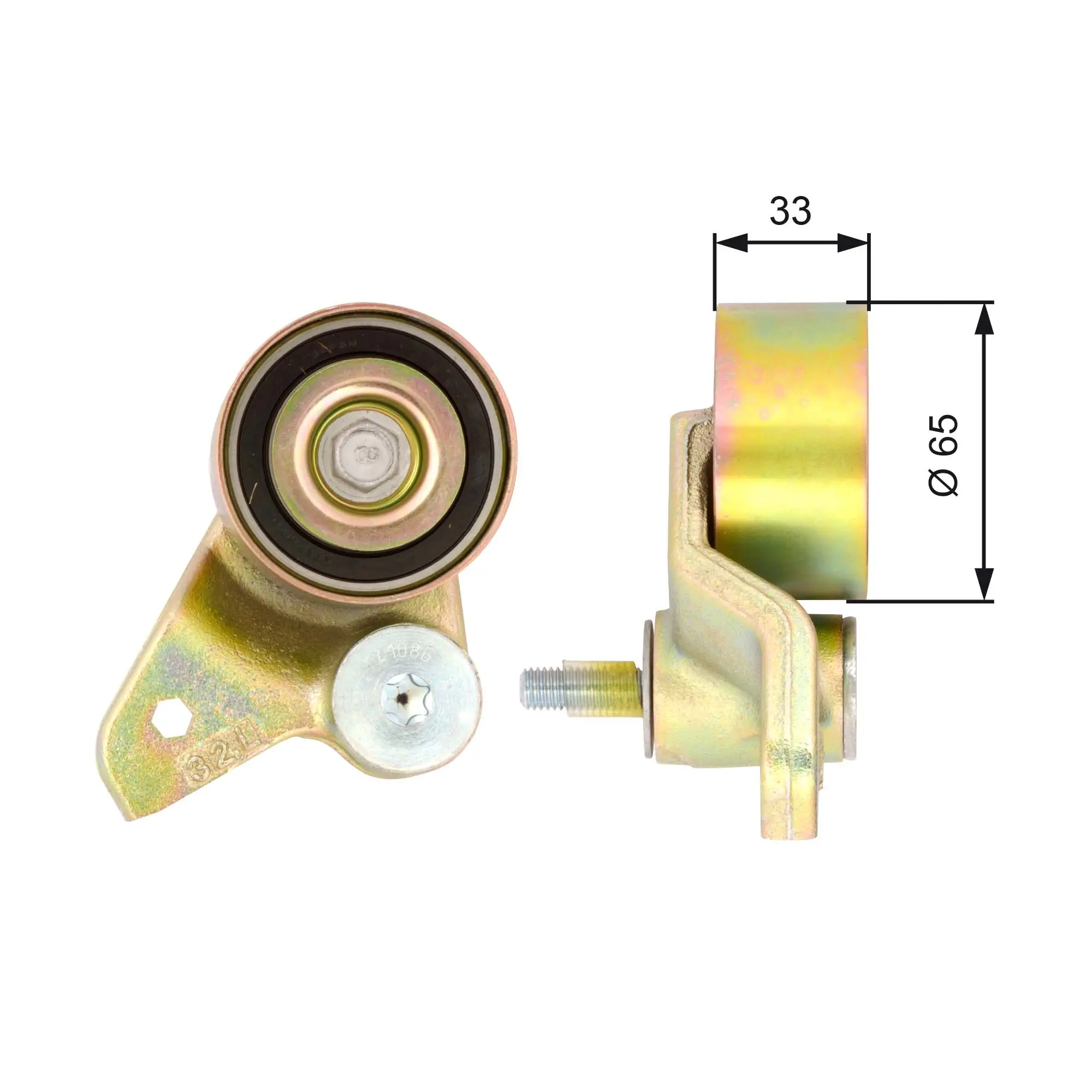 обтяжна ролка, ангренаж GATES               