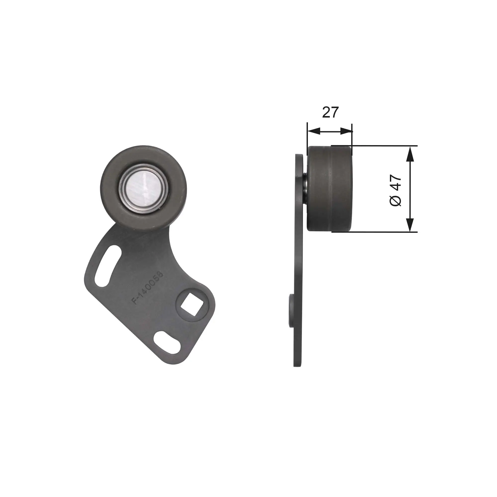 обтяжна ролка, ангренаж GATES               