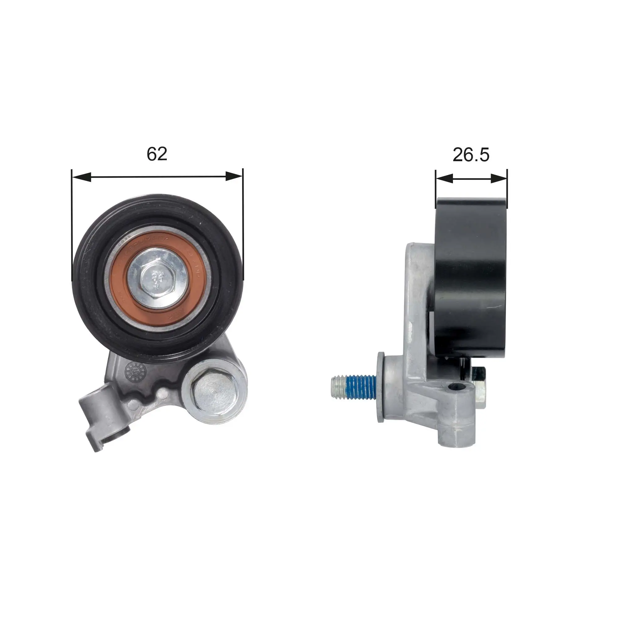 обтяжна ролка, ангренаж GATES               