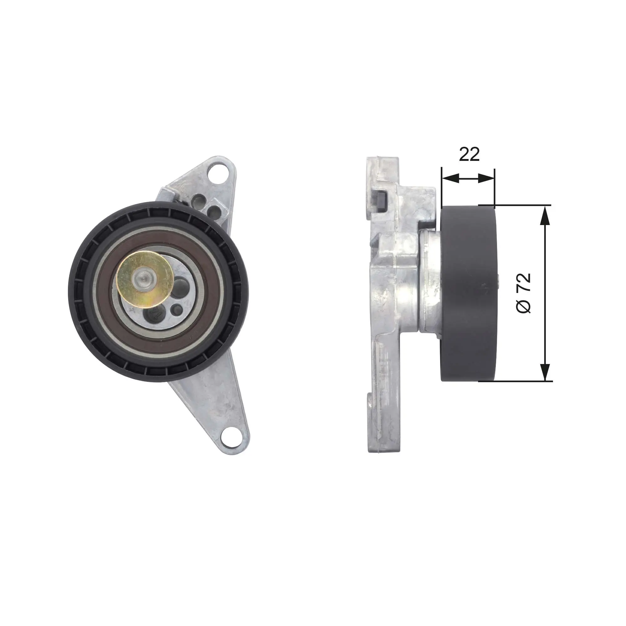 обтяжна ролка, ангренаж GATES               