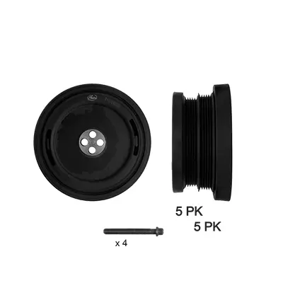 ремъчна шайба, колянов вал GATES               