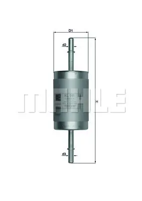 горивен филтър KNECHT              