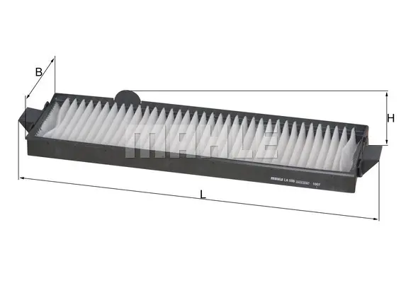 Филтър купе (поленов филтър) KNECHT              