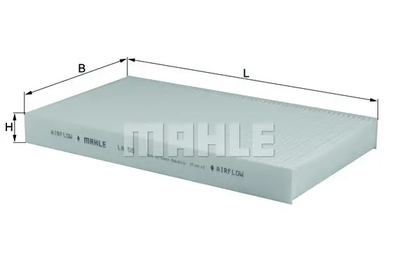 Филтър купе (поленов филтър) KNECHT              