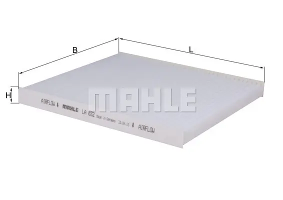 Филтър купе (поленов филтър) KNECHT              