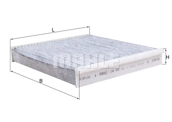 Филтър купе (поленов филтър) KNECHT              