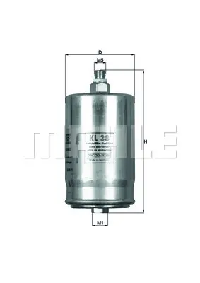 горивен филтър KNECHT              