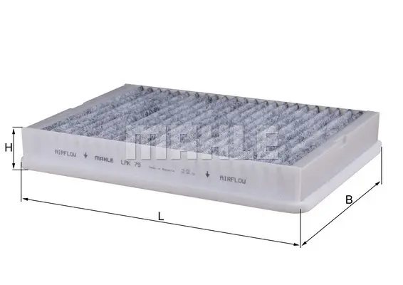 Филтър купе (поленов филтър) KNECHT              